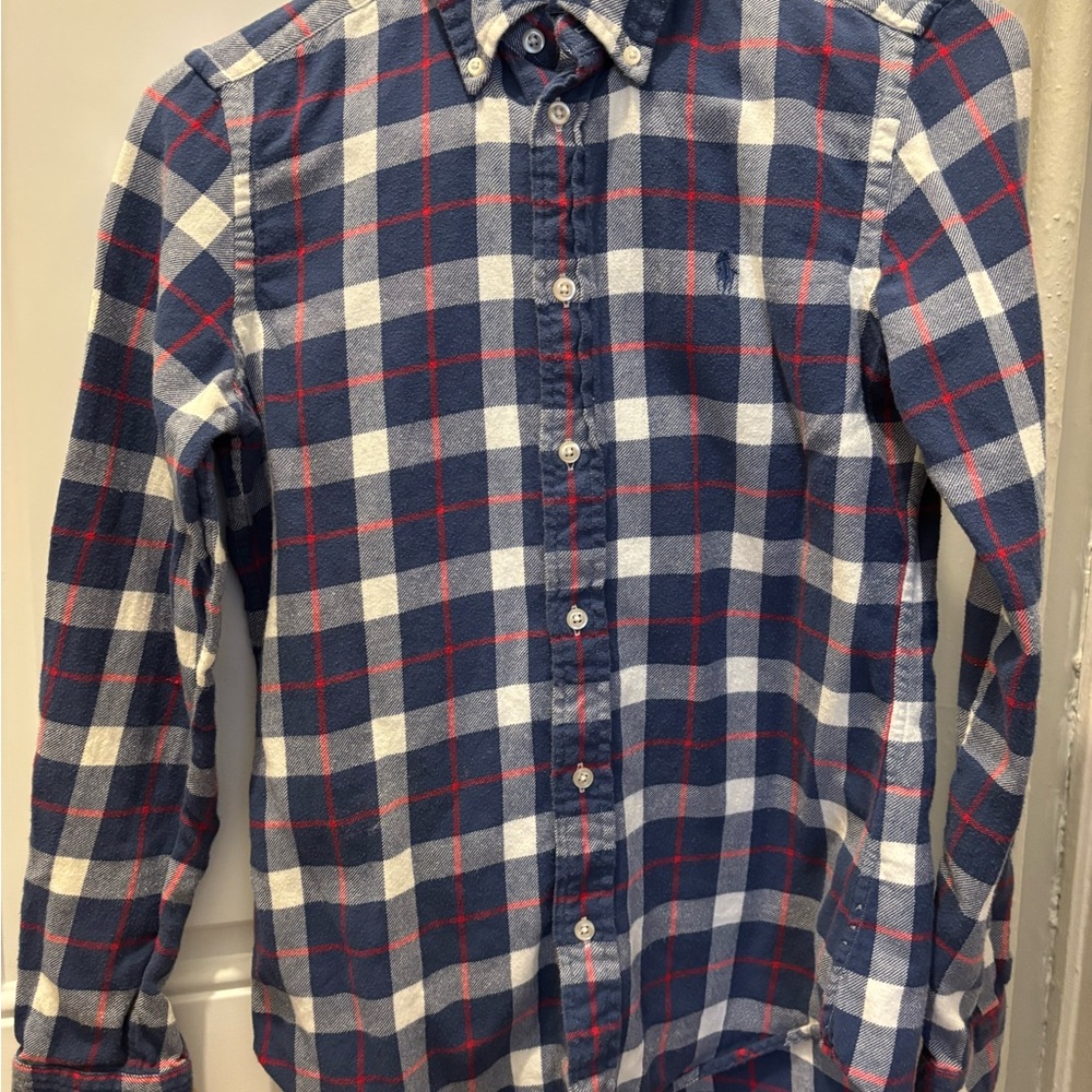Ralph Lauren Women’s Plaid Button Down - Classic Fit